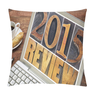 Personality  Review Of 2015 Year Typography Pillow Covers