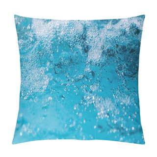 Personality  The Gush Of Water Of A Fountain. Splash Of Water In The Fountain Pillow Covers