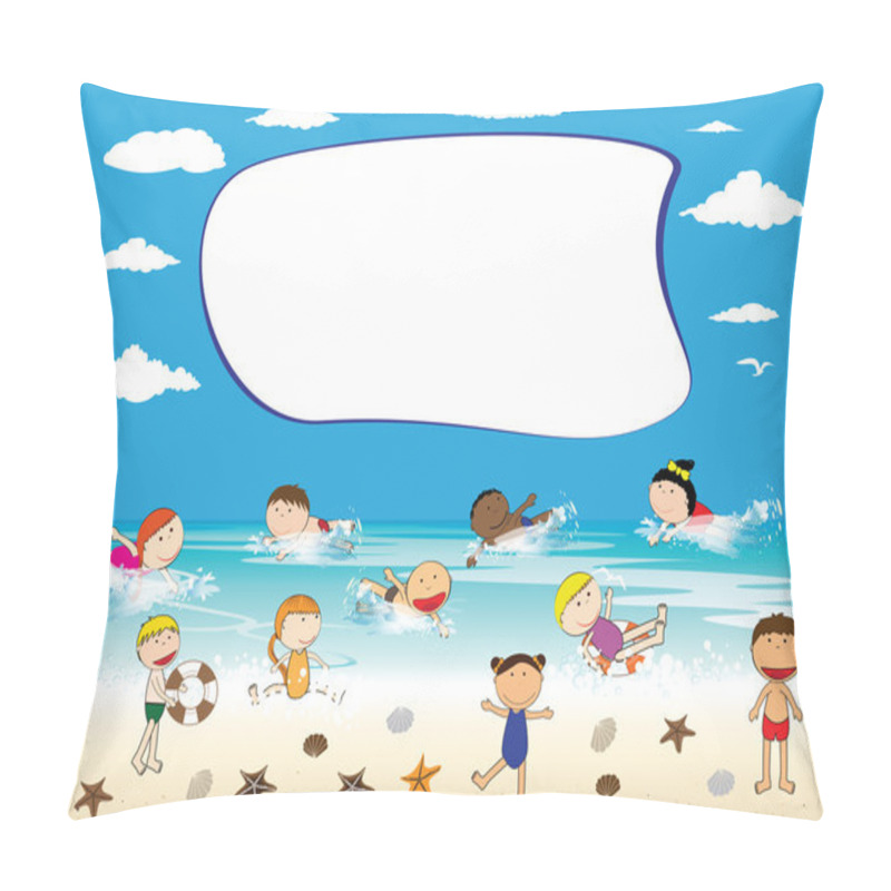 Personality  Happy summer time pillow covers
