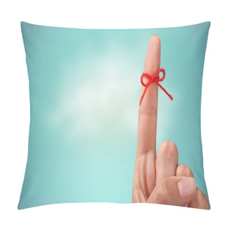 Personality  Index Finger Tied With  Rope Pillow Covers