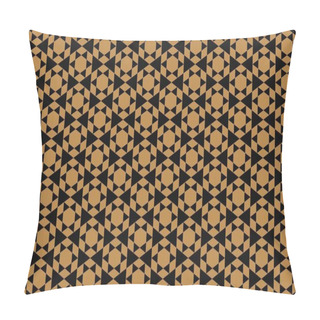 Personality  Modern Colorful Backdrop With Hexagonal Pattern Pillow Covers