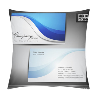 Personality  Abstract Professional And Designer Business Card Template Or Vis Pillow Covers