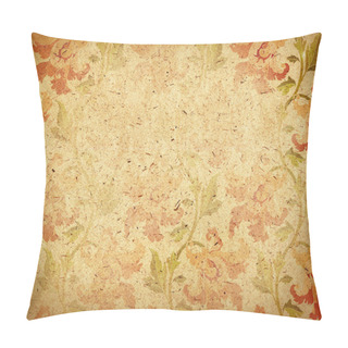 Personality  Paper With Flower Ornament Pillow Covers