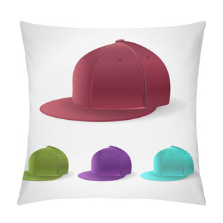 Personality  Fashion Caps, Vector Illustration Pillow Covers