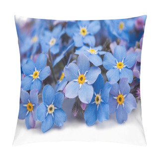 Personality  Forget-me Not Flowers Pillow Covers