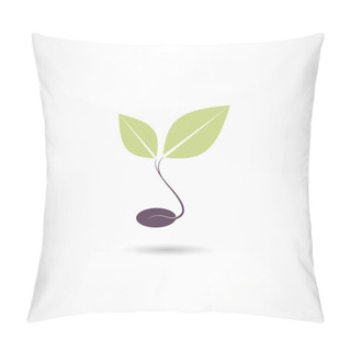 Personality  Plants Eco Icon Pillow Covers