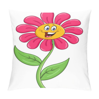 Personality  Cartoon Flower Pillow Covers