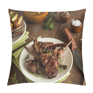 Personality  Organic Grilled Lamb Chops Pillow Covers