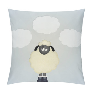Personality  Funny Counting Sheep Pillow Covers