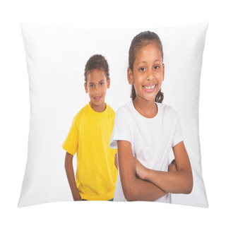 Personality  African American Brother And Sister Pillow Covers