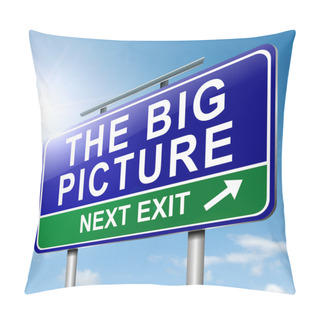 Personality  The Big Picture Concept. Pillow Covers
