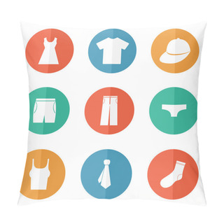 Personality  Clothes Icons Pillow Covers