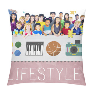Personality  Group Of Adorable Children Pillow Covers