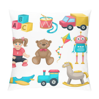 Personality  Kids Single Toys Set Pillow Covers