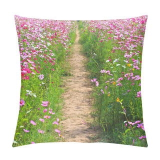 Personality Cosmos Flowers Pillow Covers