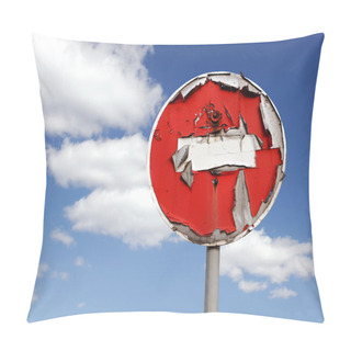 Personality  No Entry Sign Pillow Covers