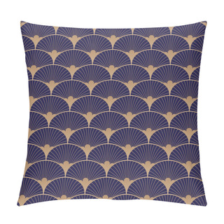 Personality  Art Deco, Roaring 20s, Great Gatsby Vector Pattern. Pillow Covers