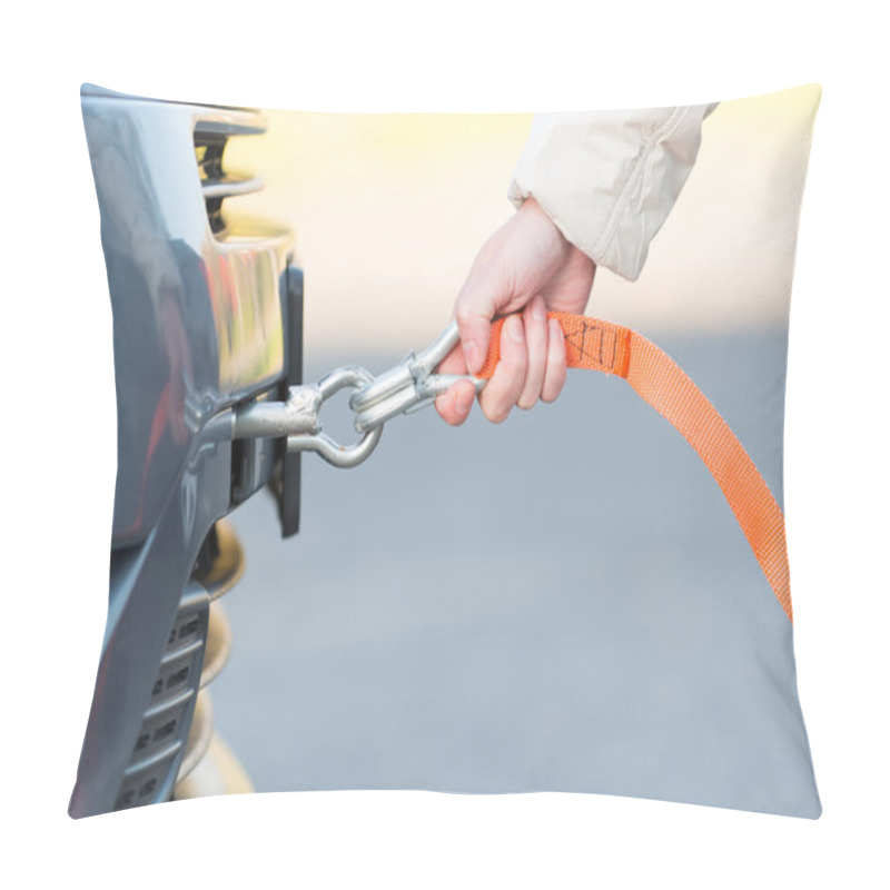Personality  Hand Holding Tow Rope Pillow Covers