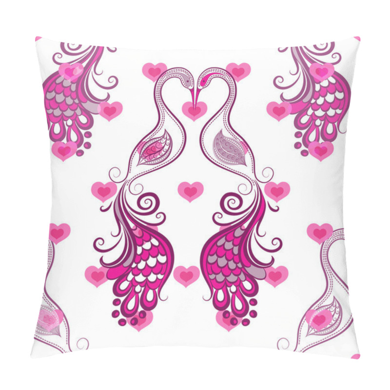 Personality  Repeating valentine pattern pillow covers