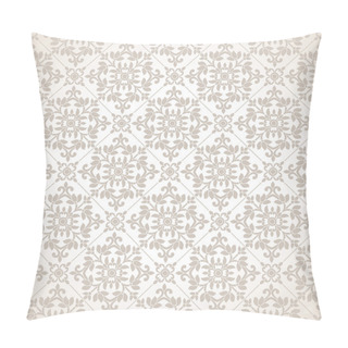Personality  Seamless Damask Royal Wallpaper Pillow Covers