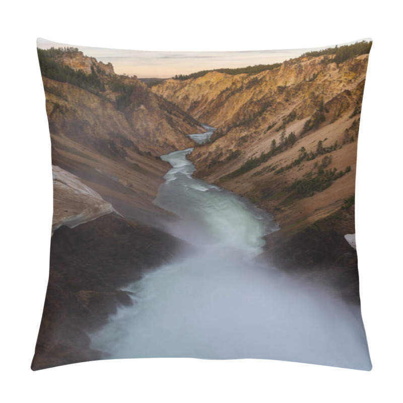 Personality  Grand Canyon of Yellowstone National Park, USA pillow covers