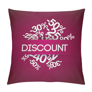 Personality  Background With Percent Discount. Pillow Covers