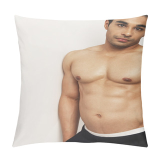 Personality  Man Posing Pillow Covers