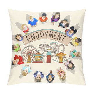 Personality  Adorable Smiling Children Pillow Covers