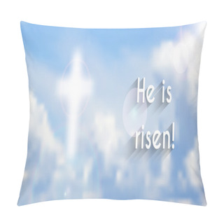 Personality  Easter Christian Motive, Resurrection Pillow Covers