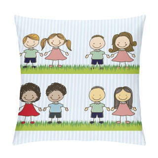 Personality  Kids Team Pillow Covers