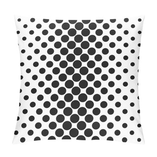 Personality  Abstract Monochrome Vertical Dot Pattern Design Pillow Covers