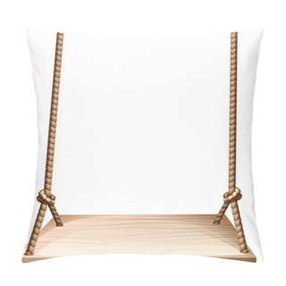 Personality  A Wooden Swing Pillow Covers