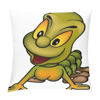 Personality  Smiling Cutworm Pillow Covers