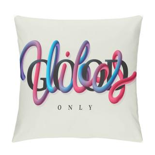 Personality  Motivational Quote Good Vibes Only Pillow Covers