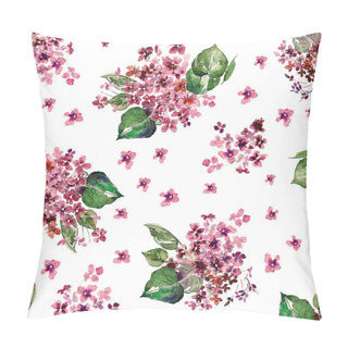 Personality  Floral Watercolor Background Pillow Covers