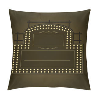 Personality  Prohibition Era Boardwalk Sign Pillow Covers