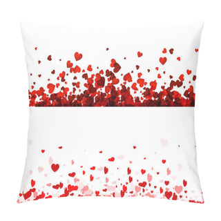 Personality  Valentines Day Banners Set Pillow Covers