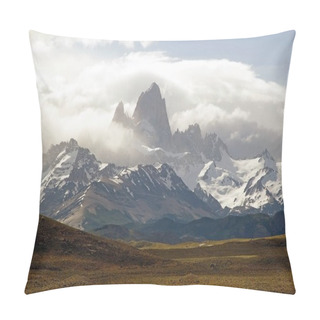 Personality  Cerro Fitz Roy Mountain In Patagonia, Argentina Pillow Covers