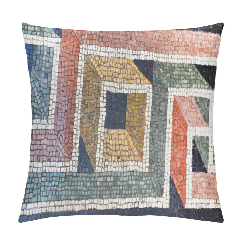 Personality  Ancient Mosaic Tiled Floor In The Vatican Pillow Covers