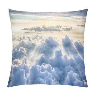 Personality  Beautiful Blue Sky Background  Pillow Covers