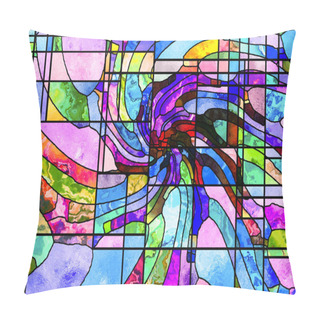 Personality  Realms Of Leaded Glass Pillow Covers