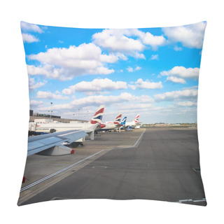 Personality  Clouds Above Heathrow Airport Pillow Covers