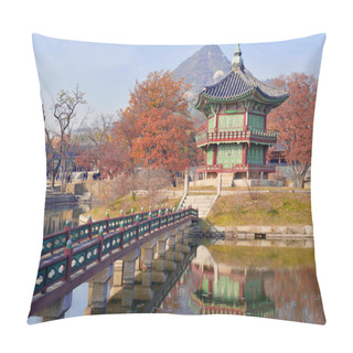 Personality  Gyeongbokgung Palace, Seoul, South Korea Pillow Covers