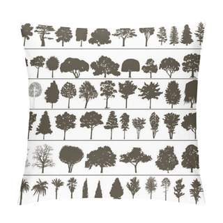 Personality  Vector Trees Pillow Covers