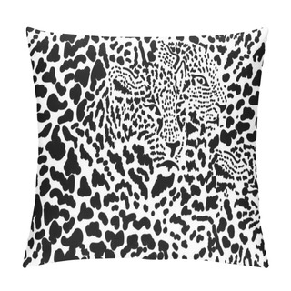 Personality  Seamless Vector Animal Print. Pillow Covers