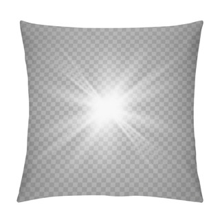 Personality  Glow Light Effect. Pillow Covers
