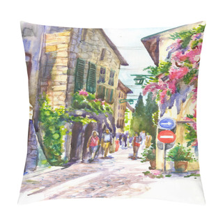 Personality  City Landscape Pillow Covers