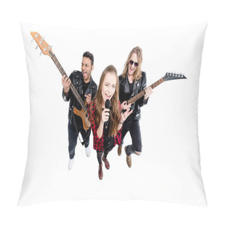 Personality  Rock And Roll Band Pillow Covers