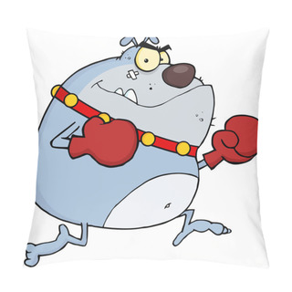 Personality  Cartoon Bulldog Boxer Pillow Covers