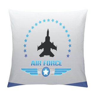 Personality  Air Force Logo Pillow Covers